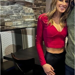 Dynamite Pink top! Worn once.